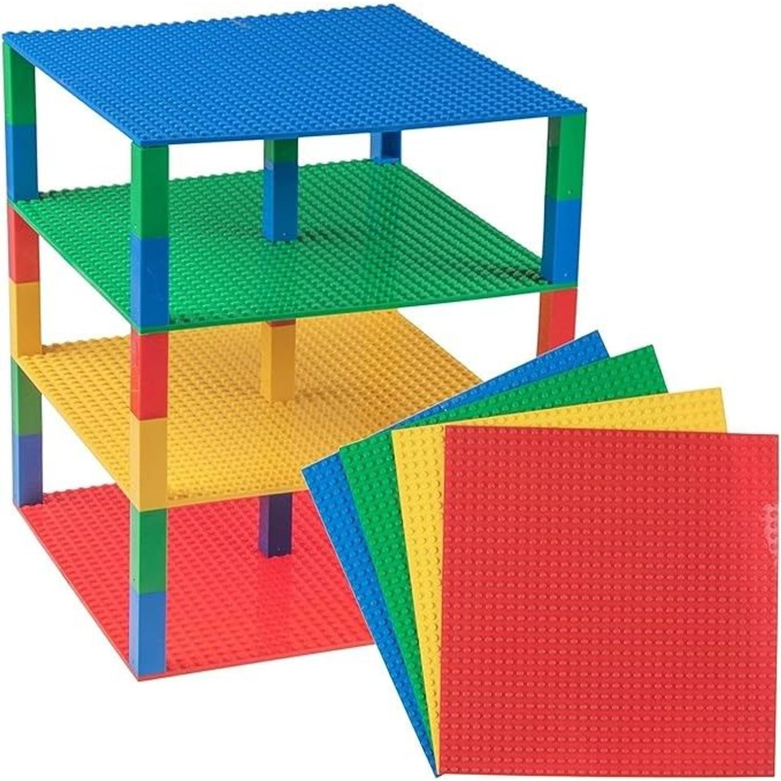 Foto 8 pulgar | Placas Base Strictly Briks Compatibles Con Lego 4, Paquete De 25 X 25 Cm - Venta Internacional.
