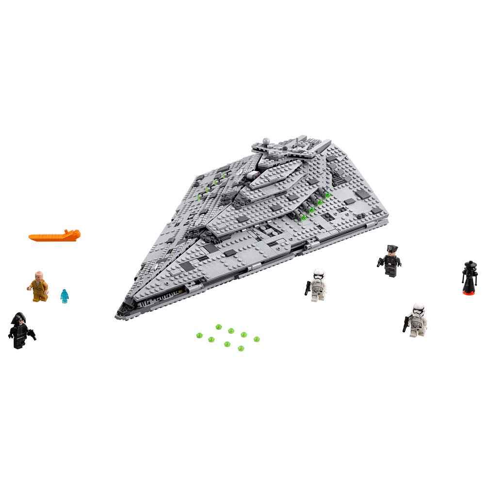 Kit De Construcción Lego Star Wars Episodio Viii First Order Star Destroyer 75190 Con 1416 Piezas - Venta Internacional