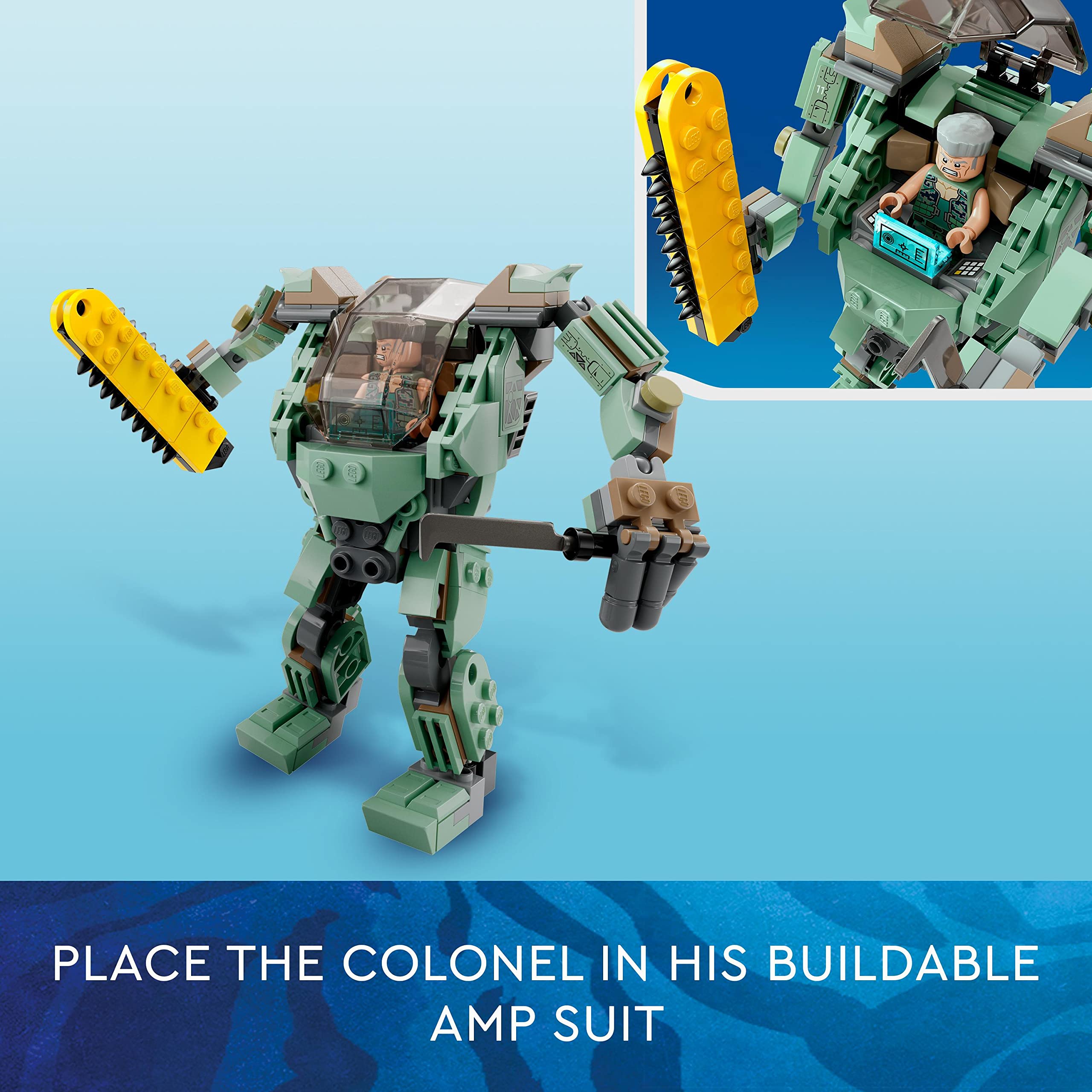 Foto 7 pulgar | Bloques De Juguete Lego Avatar Natili Contra El Coronel Qualitch 75571 - Venta Internacional.