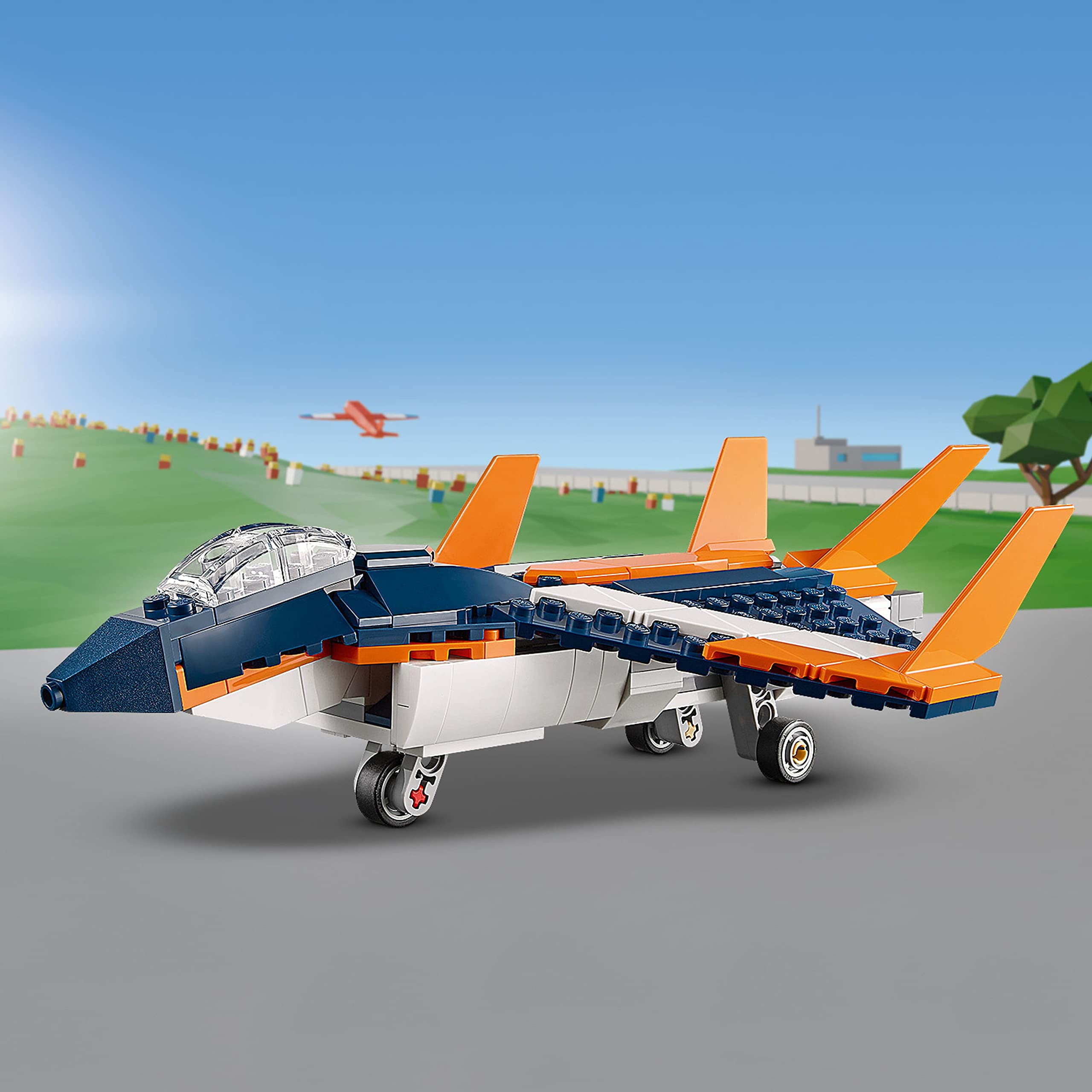 Foto 7 pulgar | Kit De Construcción Lego Creator Supersonic Jet 3 En 1 31126 - Venta Internacional.