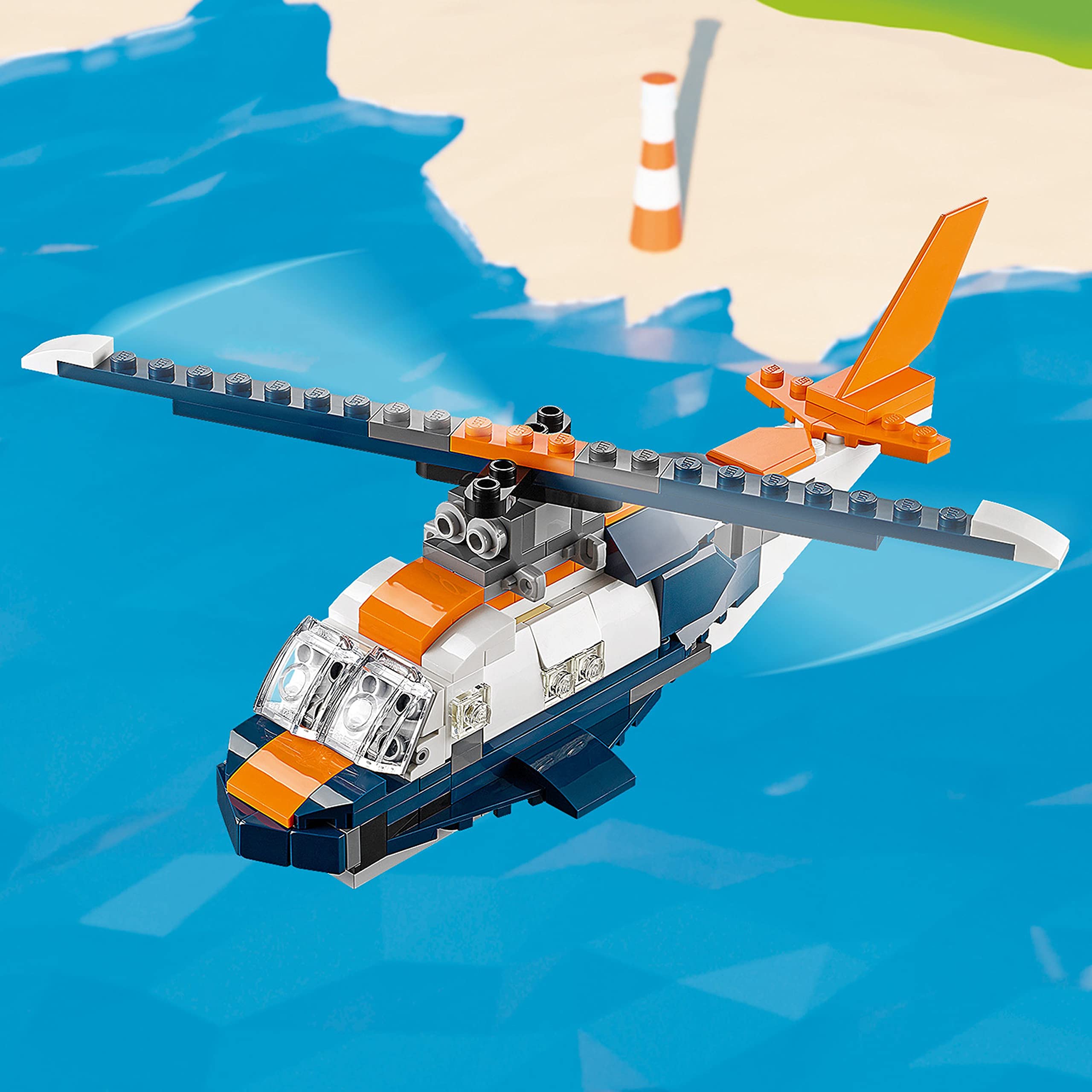 Foto 7 | Kit De Construcción Lego Creator Supersonic Jet 3 En 1 31126 - Venta Internacional.