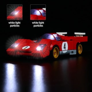 Foto 1 | Kit De Construcción De Juguetes Lego Speed Champions Ferrari 76906 Con Luz Led - Venta Internacional.