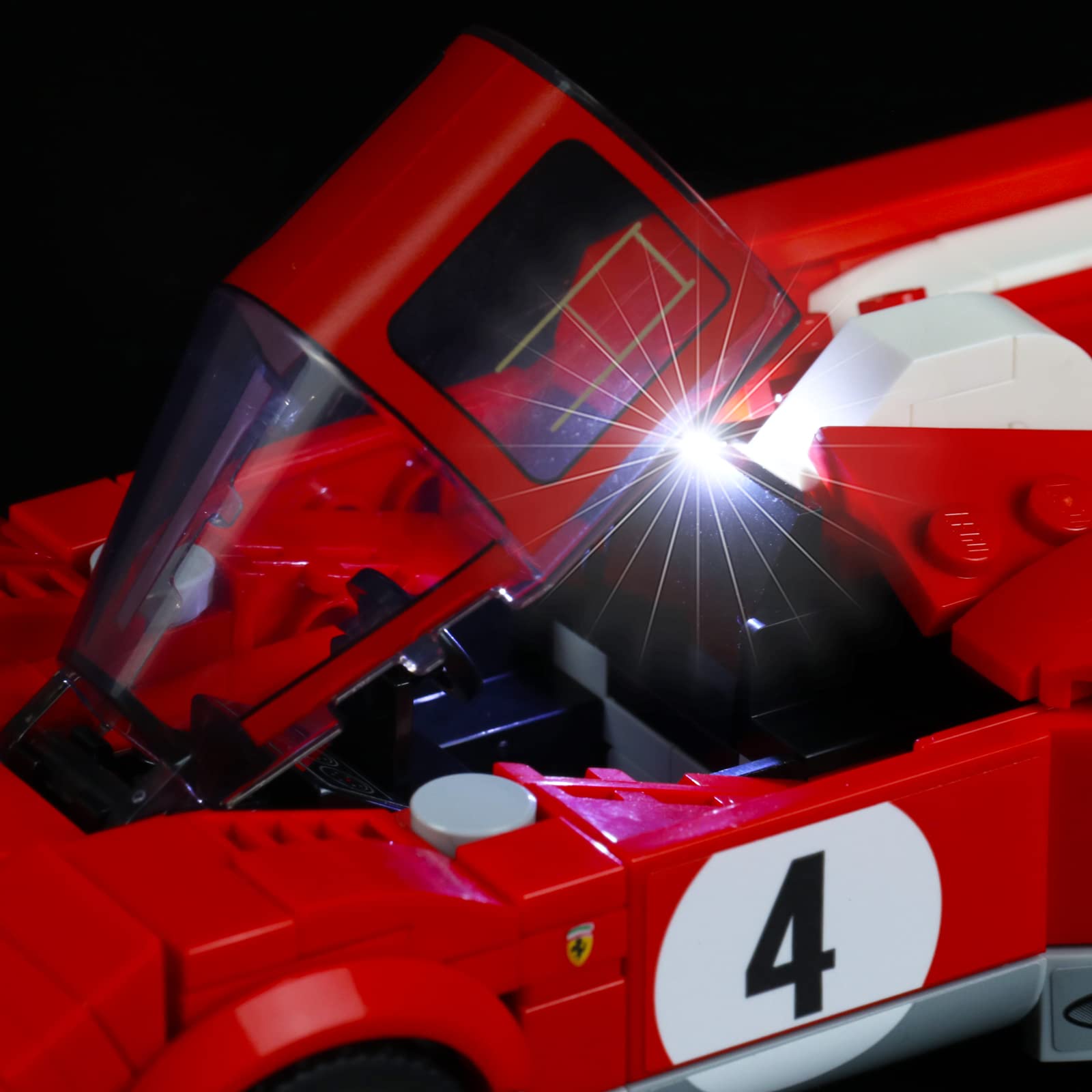 Foto 7 pulgar | Kit De Construcción De Juguetes Lego Speed Champions Ferrari 76906 Con Luz Led - Venta Internacional.