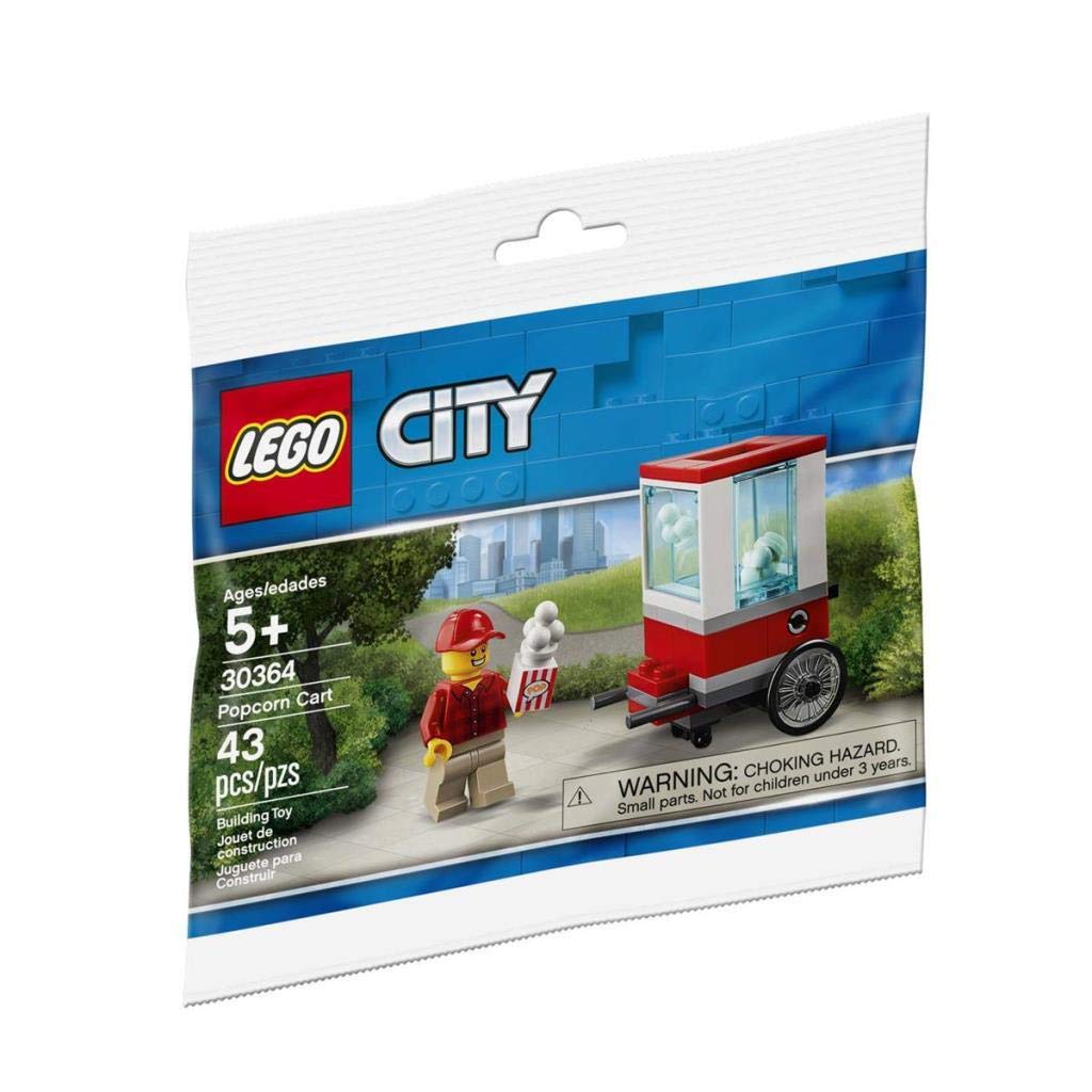 Carrito De Palomitas De Juguete Lego (30364) Con 43 Piezas - Venta Internacional.