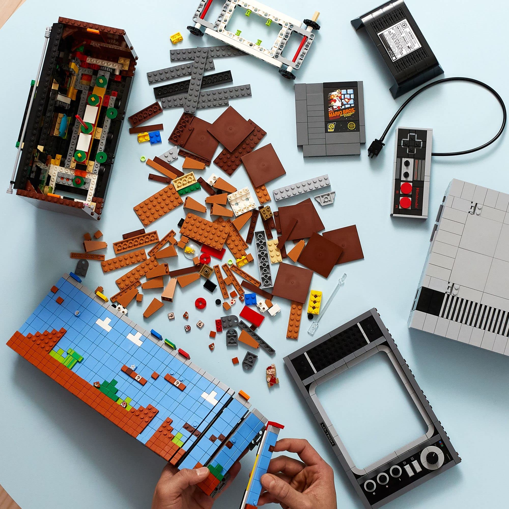 Foto 4 pulgar | Set De Construcción Lego Super Mario Nintendo Entertainment System - Venta Internacional.