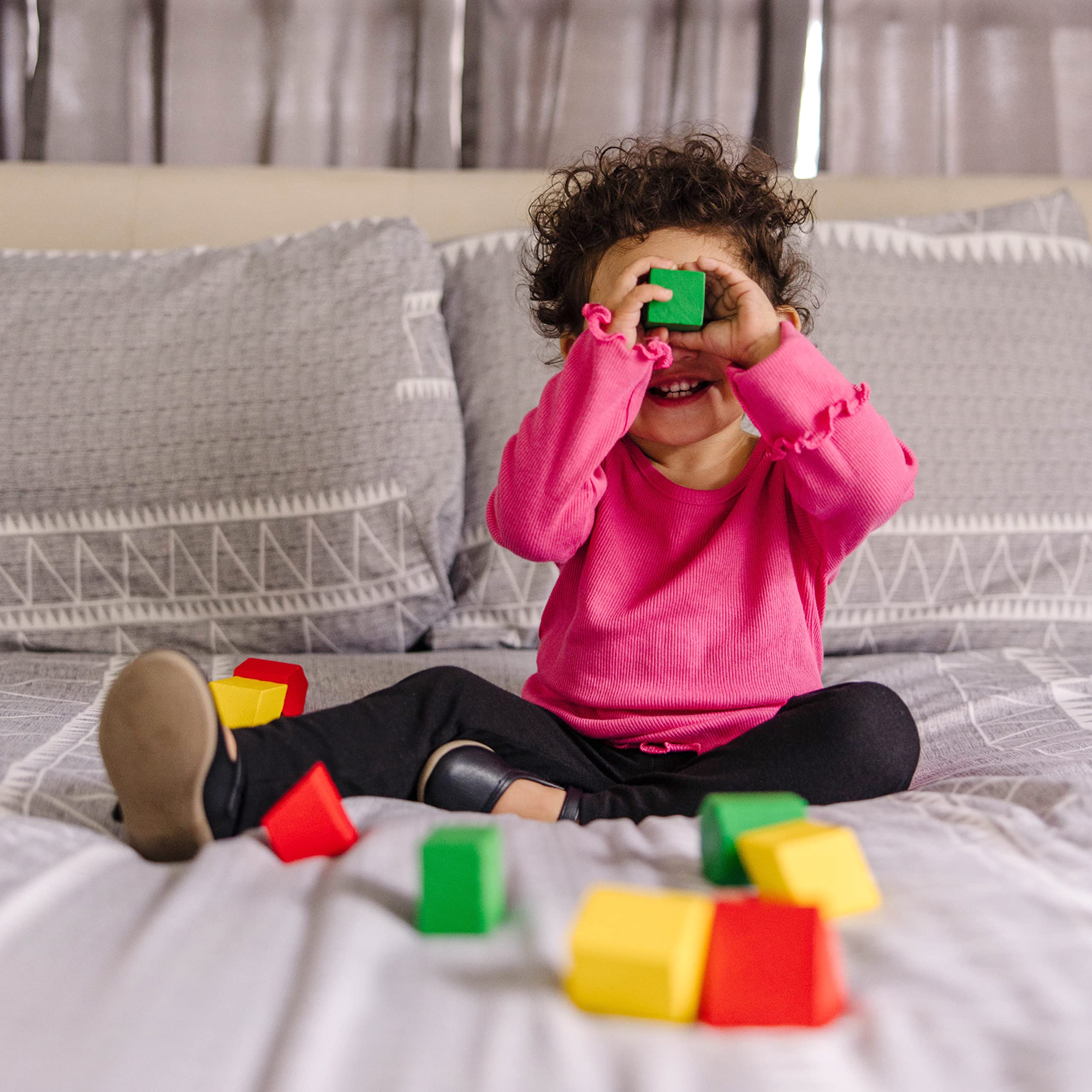 Foto 8 pulgar | Cubo Clasificador De Formas Melissa & Doug Classic Wooden Toy 2+ - Venta Internacional.