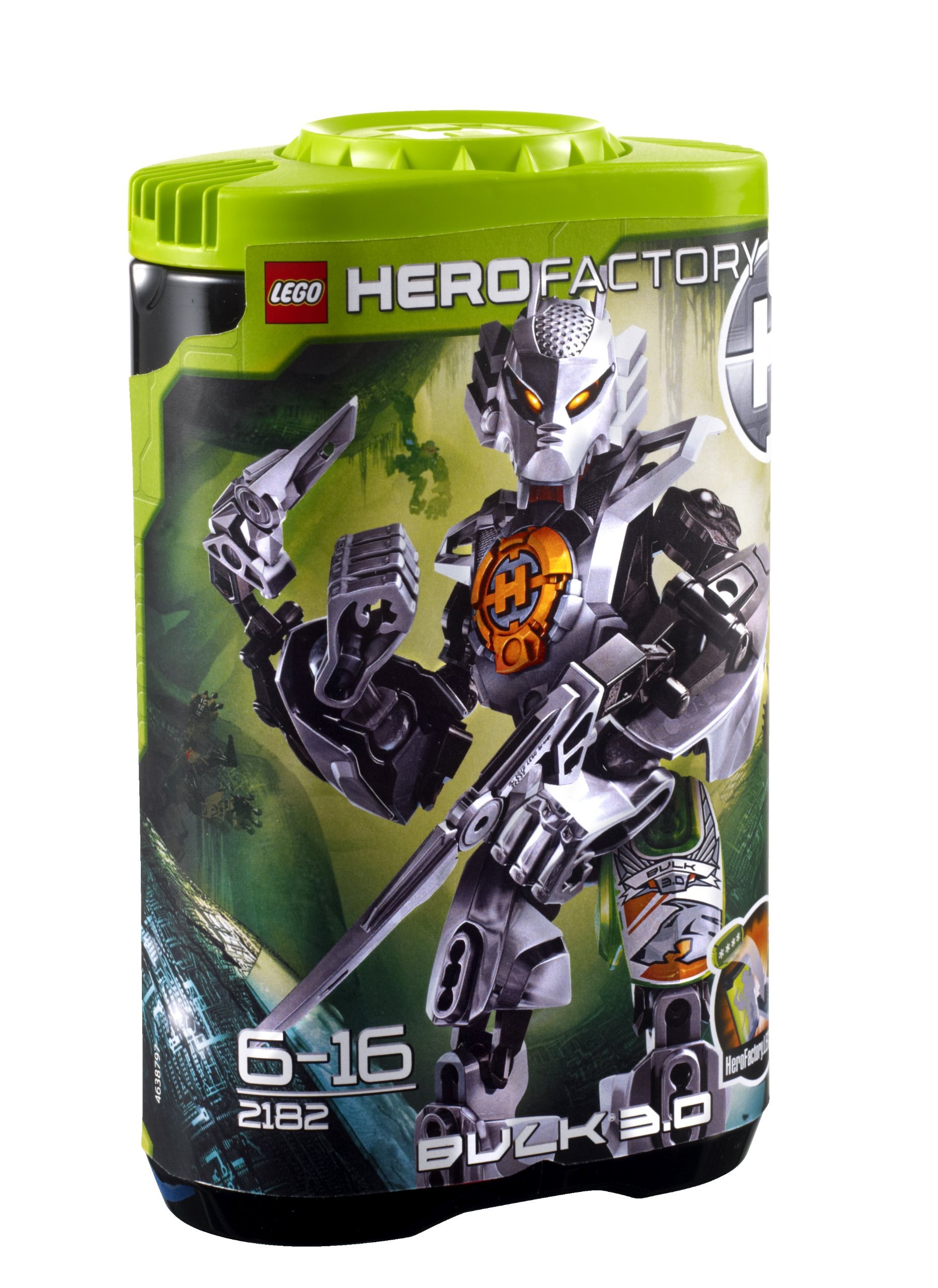 Foto 2 pulgar | Juguete Lego Hero Factory Bulk 3.0 2182 Con Animal Power - Venta Internacional.