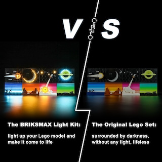 Foto 5 | Kit De Iluminación Briksmax Para Lego-21340 Tales Of The Space Age - Venta Internacional.