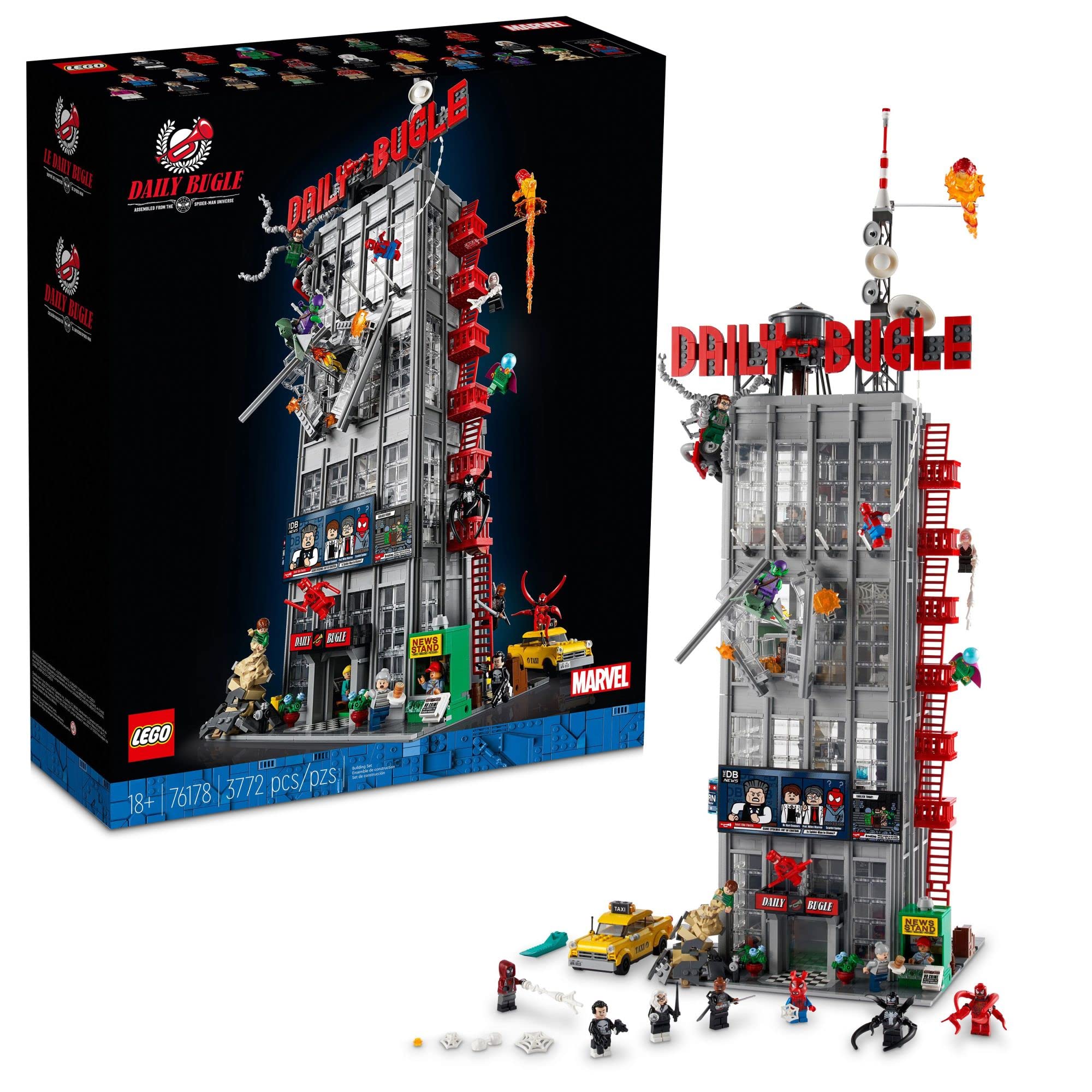 Foto 2 pulgar | Set De Construcción Lego Marvel Spider-man Daily Bugle 76178 - Venta Internacional.