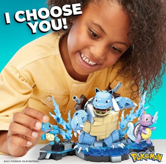 Foto 2 | Set De Construcción Mega Pokémon Squirtle Evolution Con 379 Ladrillos - Venta Internacional.