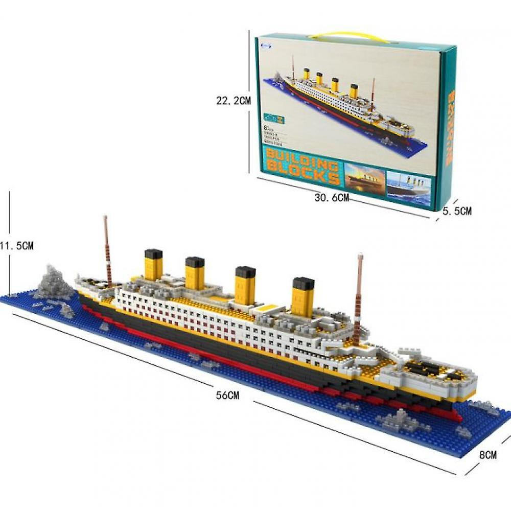 Foto 2 pulgar | Juego De Bloques De Construcción Titanic Modelo 1860 Piezas Para Adultos Y Niños - Venta Internacional.