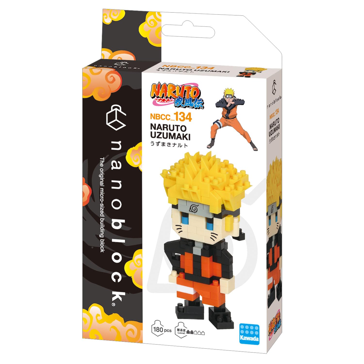 Foto 6 pulgar | Nanoblock Naruto Shippuden Colección De Personajes De Naruto Uzumaki - Venta Internacional.
