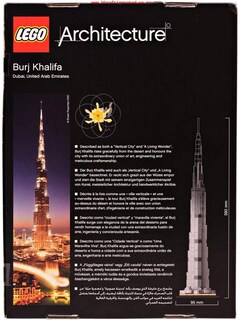Foto 5 | Set De Construcción Lego Architecture Burj Khalifa 21031 - Venta Internacional.