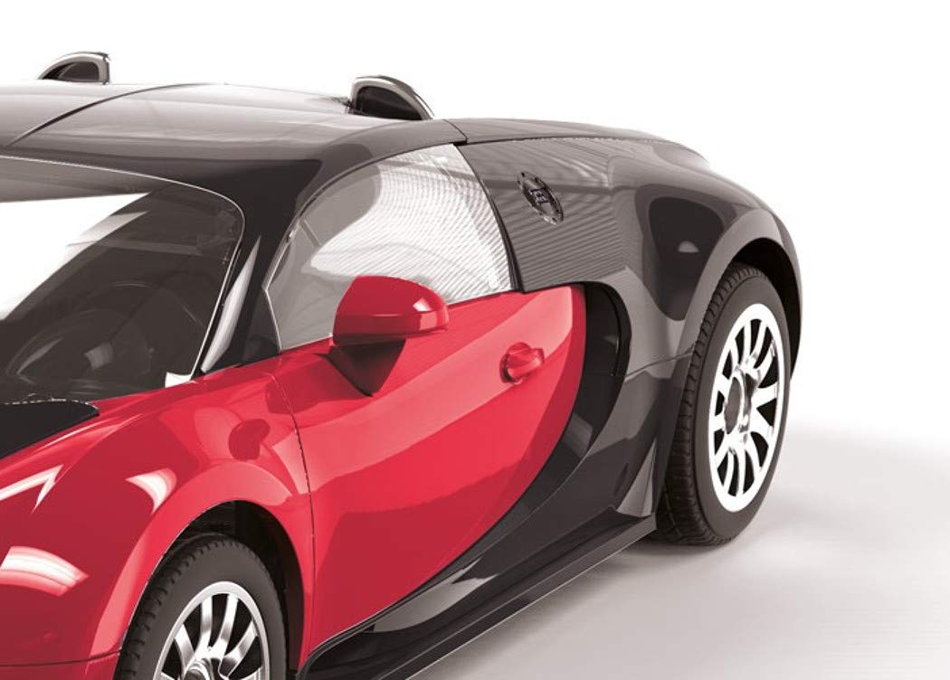Foto 5 | Maqueta De Coche Airfix Quickbuild Bugatti 16 4 Veyron Negro Rojo - Venta Internacional.