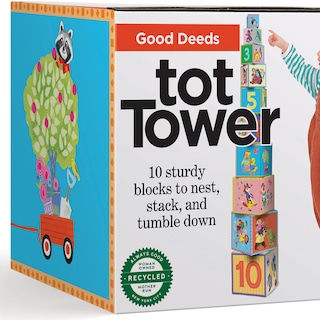 Foto 5 | Bloques Apilables Eeboo Good Deeds Tot Tower Durante Más De 2 Años - Venta Internacional.