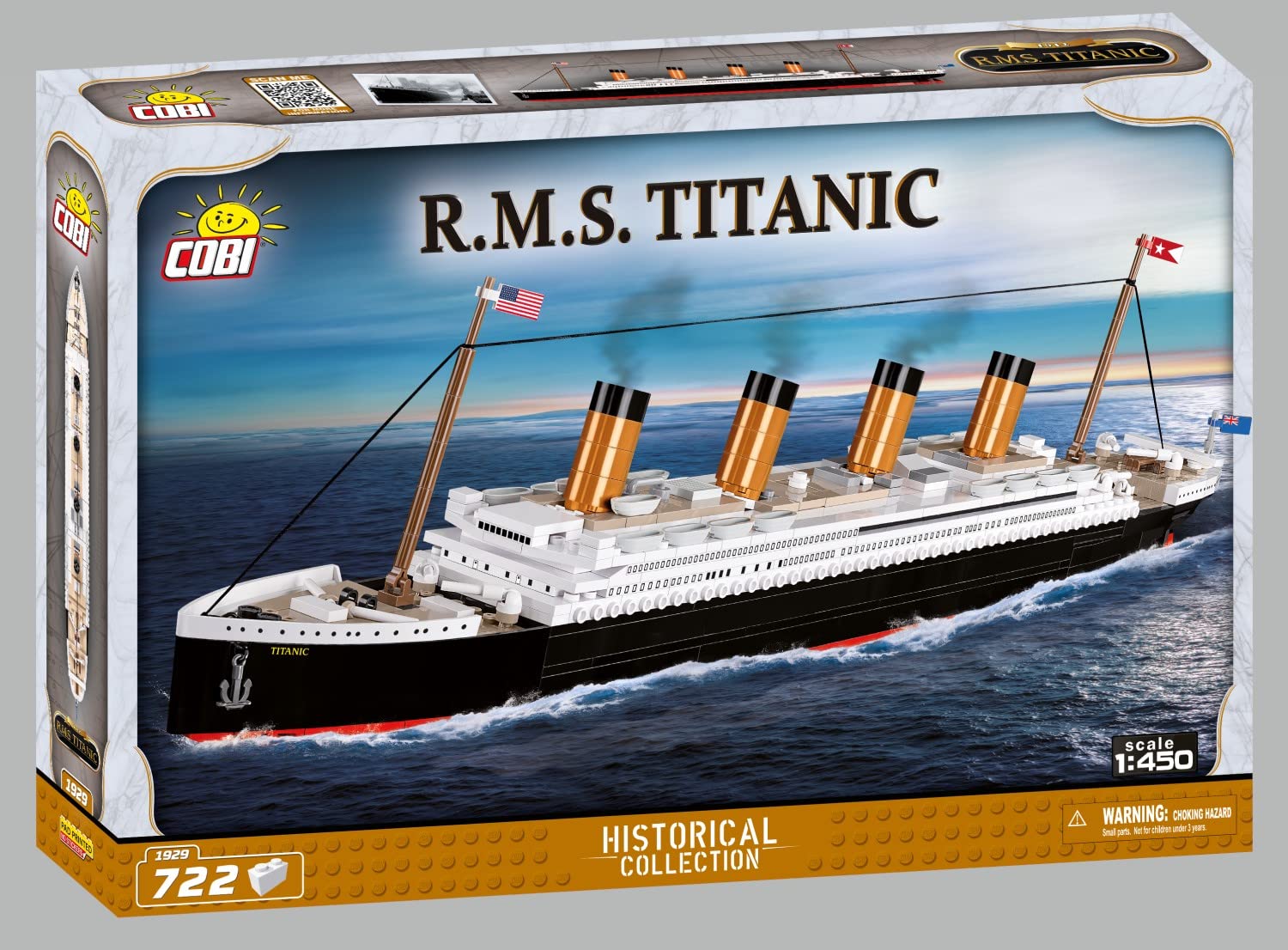 Foto 2 | Building Blocks Colección Histórica Cobi R.m.s. Titanic - Venta Internacional.