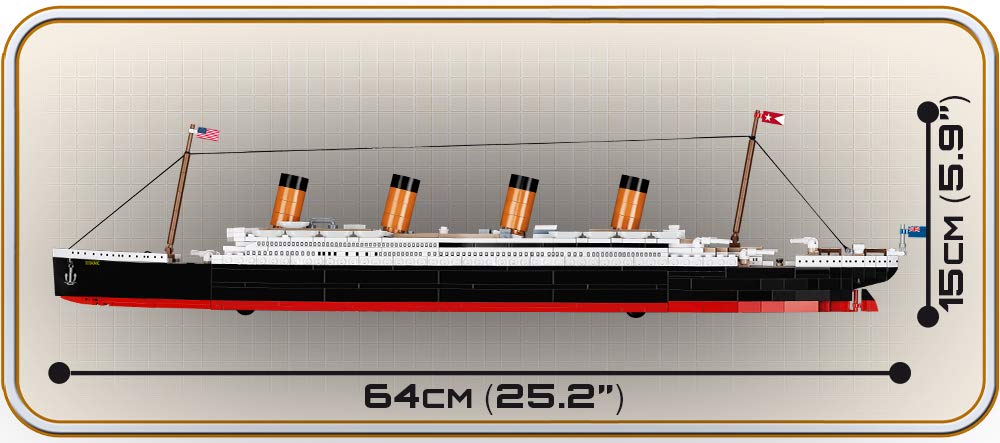 Foto 4 | Building Blocks Colección Histórica Cobi R.m.s. Titanic - Venta Internacional.