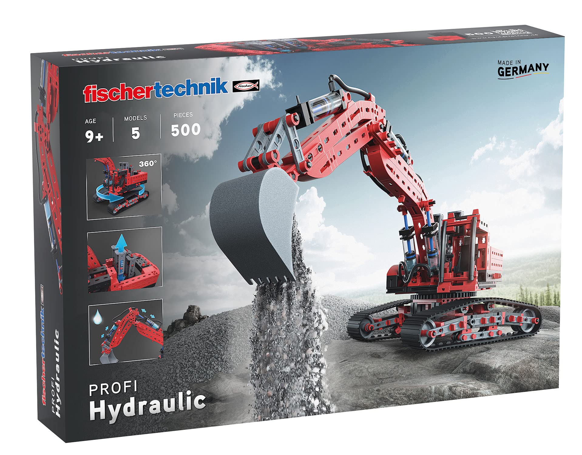 Foto 2 pulgar | Kit De Construcción Fischertechnik Profi Hydraulic Con 500 Piezas - Venta Internacional.