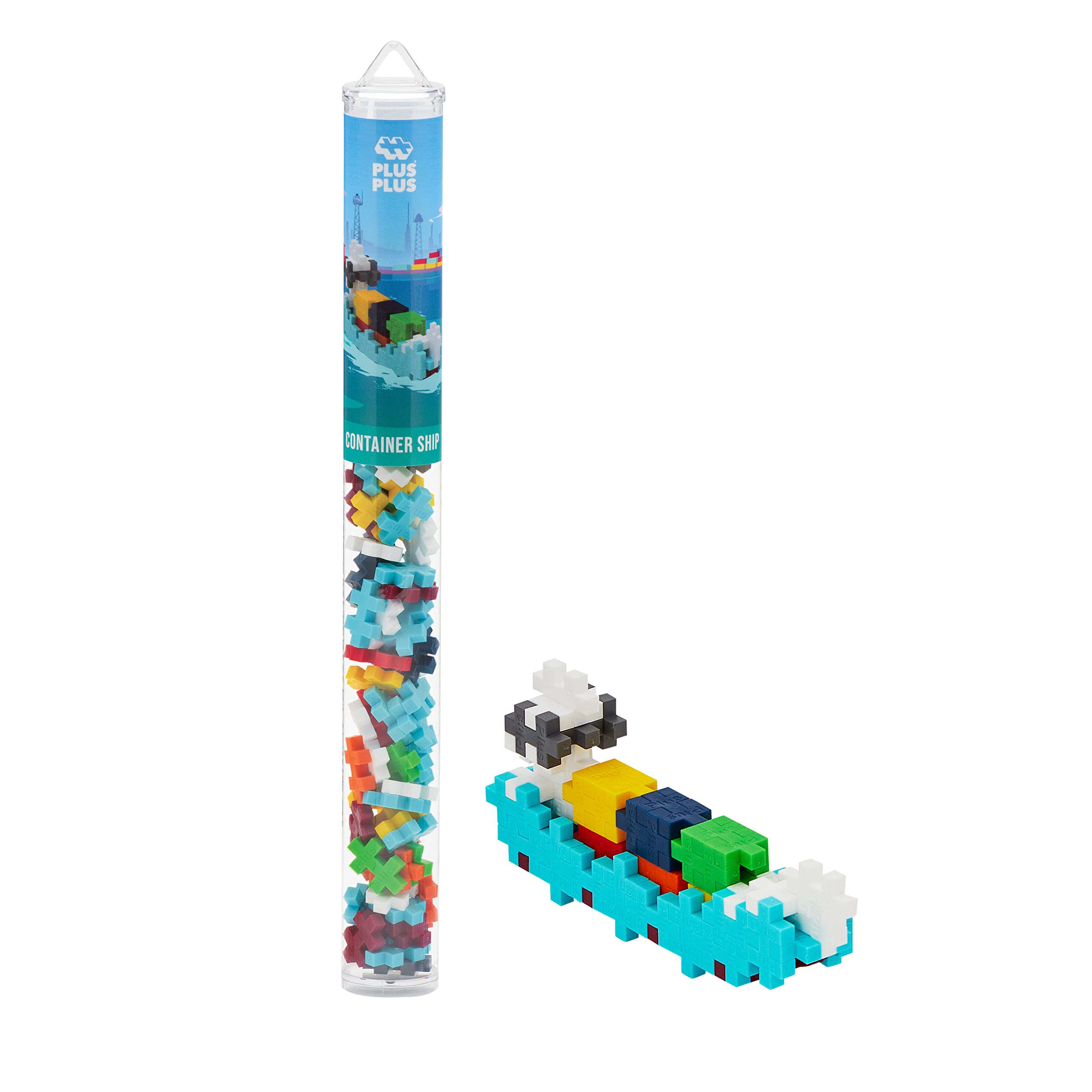 Foto 2 pulgar | Building Block Kit Plus Plus Para Vehículos Portacontenedores, 70 Piezas - Venta Internacional.