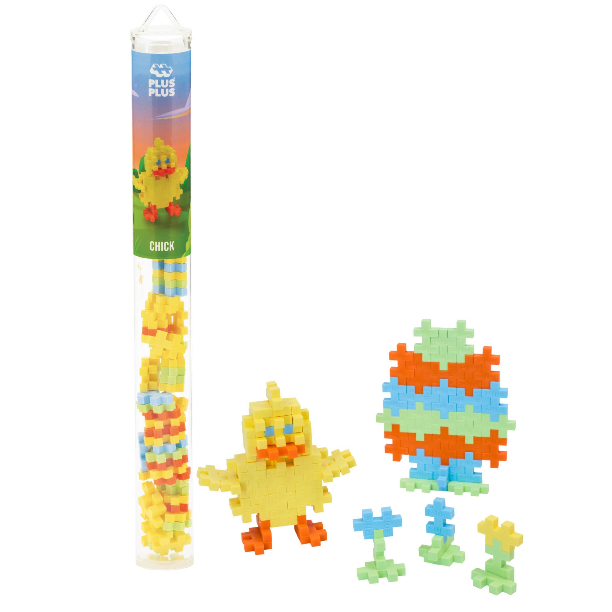Foto 1 | Juego De Bloques De Construcción Plus Plus 3d Puzzle De 70 Piezas Para Pollitos - Venta Internacional.