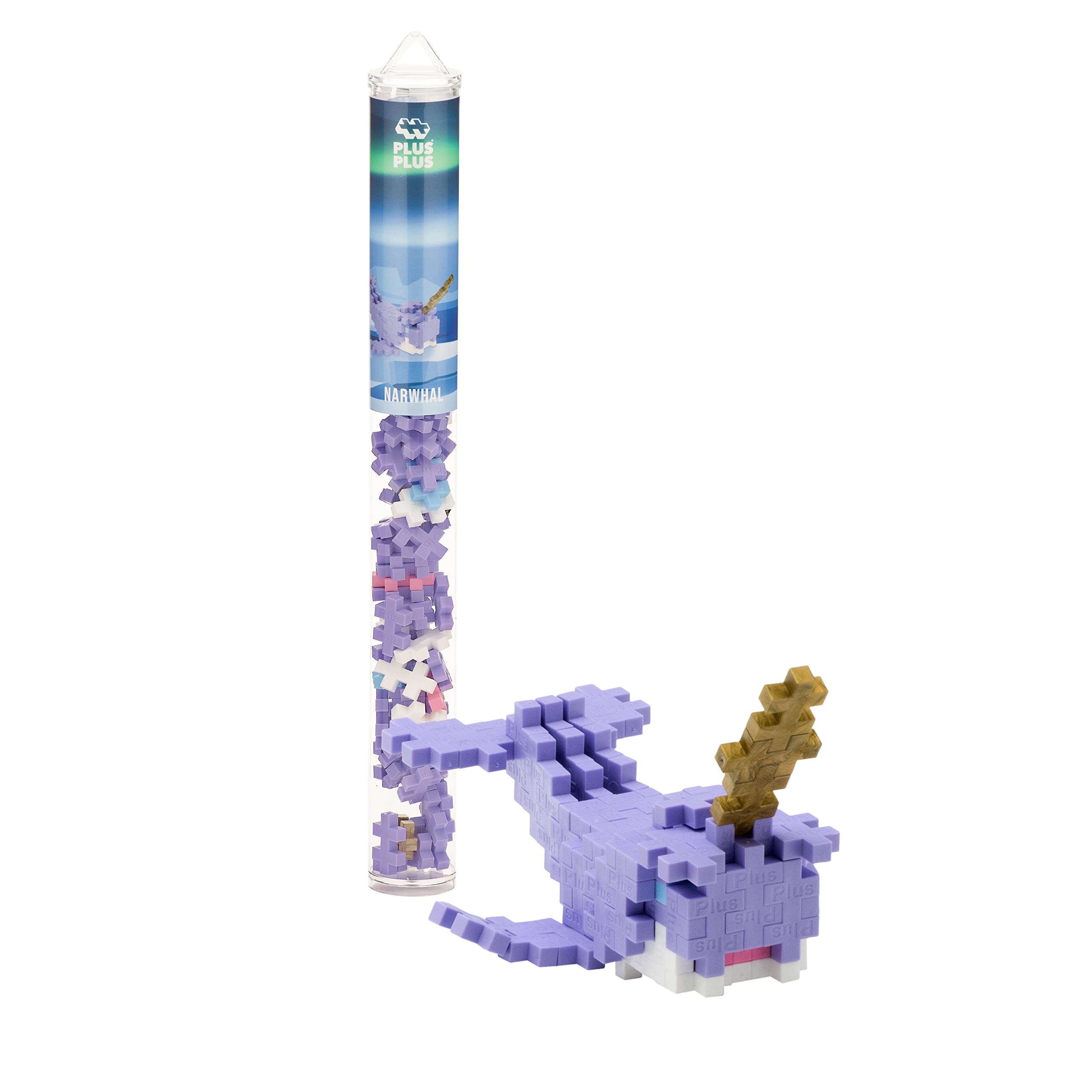Foto 2 pulgar | Juego De Bloques De Construcción De Rompecabezas 3d Plus Plus Narwhal Kids 5+ - Venta Internacional.
