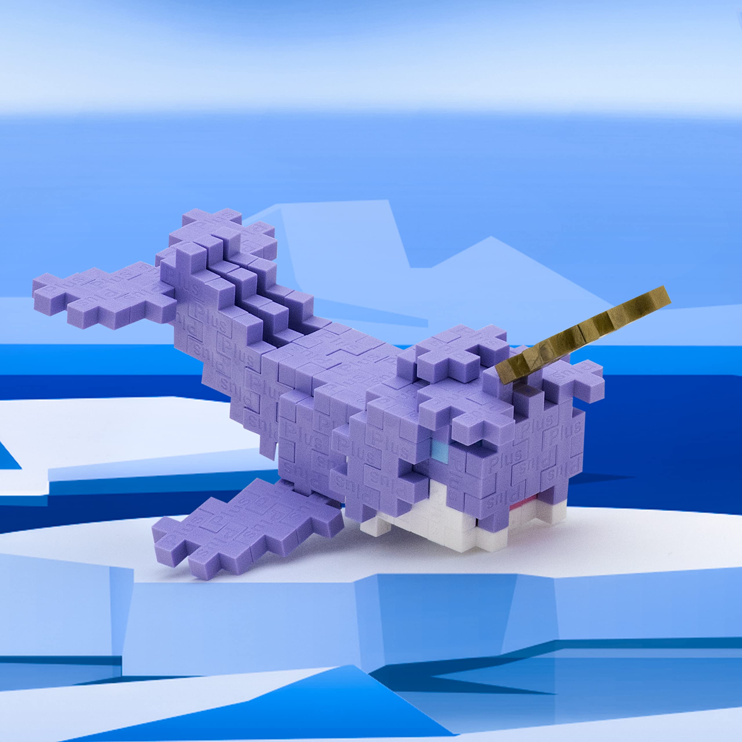 Foto 3 pulgar | Juego De Bloques De Construcción De Rompecabezas 3d Plus Plus Narwhal Kids 5+ - Venta Internacional.