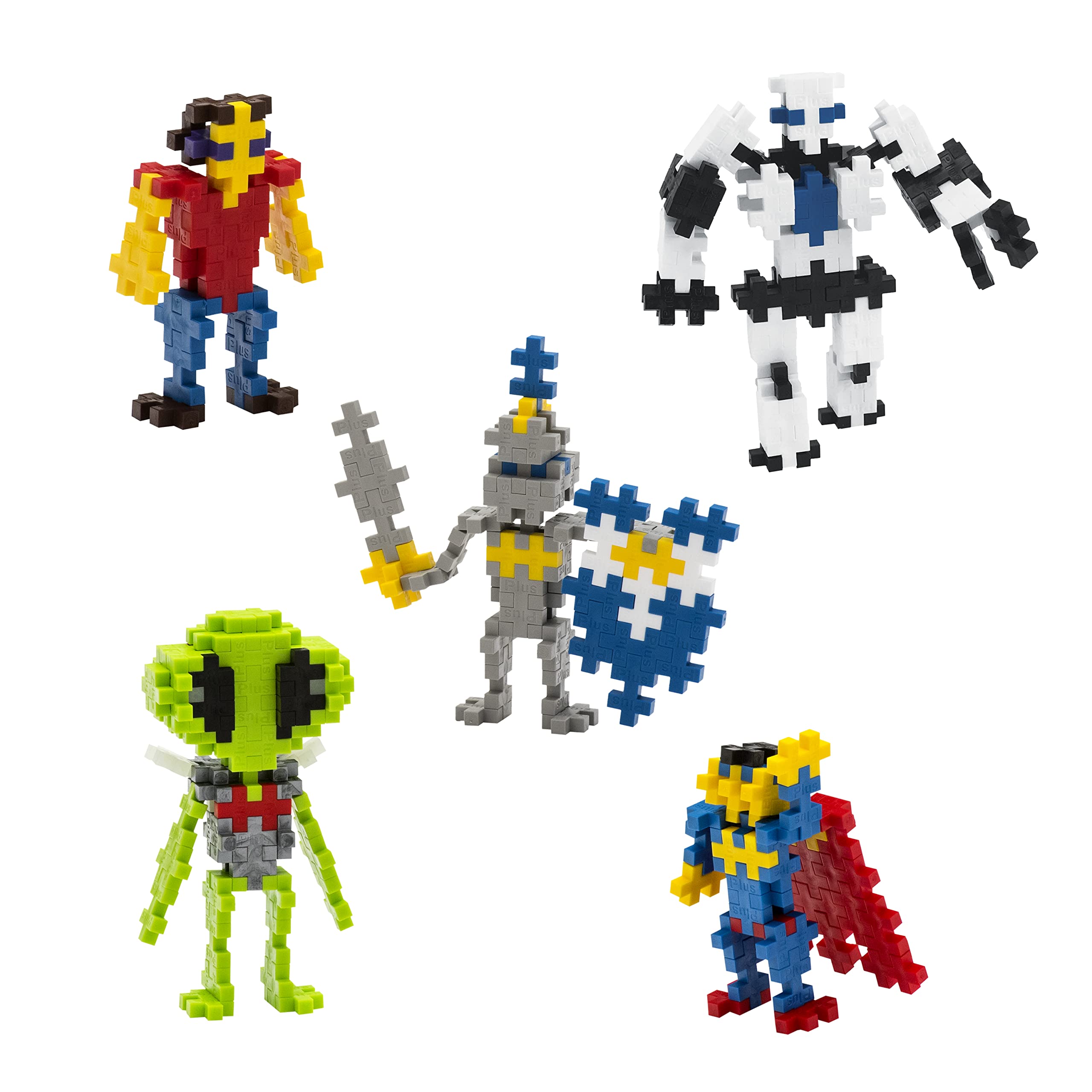 Foto 2 | Building Block Playset Plus Plus Fantasy Battle Con 350 Piezas - Venta Internacional.