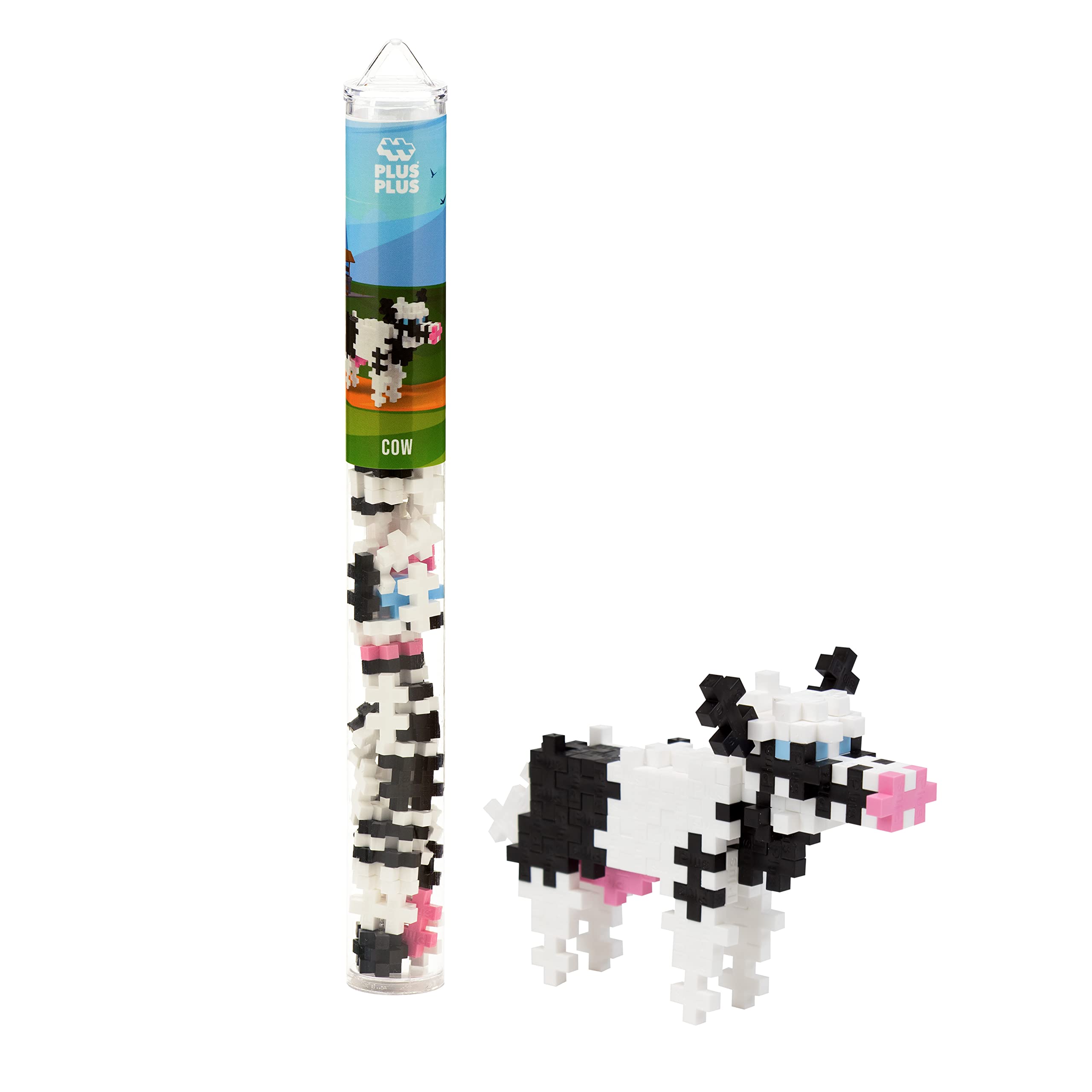 Foto 2 pulgar | Set De Bloques De Construcción Plus Plus Plus, Figura De Animal 3d Con Forma De Vaca Para Niños - Venta Internacional.