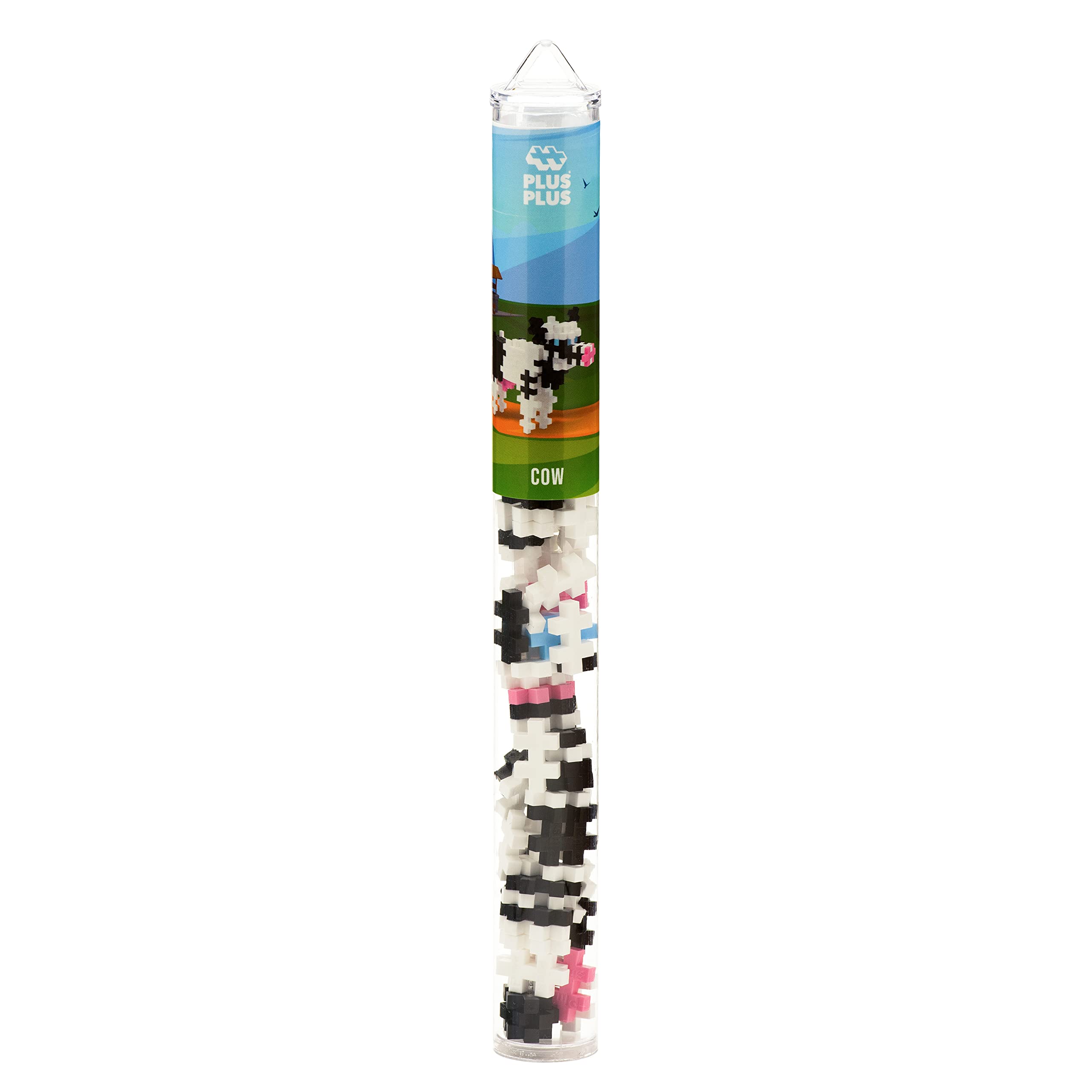 Foto 4 | Set De Bloques De Construcción Plus Plus Plus, Figura De Animal 3d Con Forma De Vaca Para Niños - Venta Internacional.