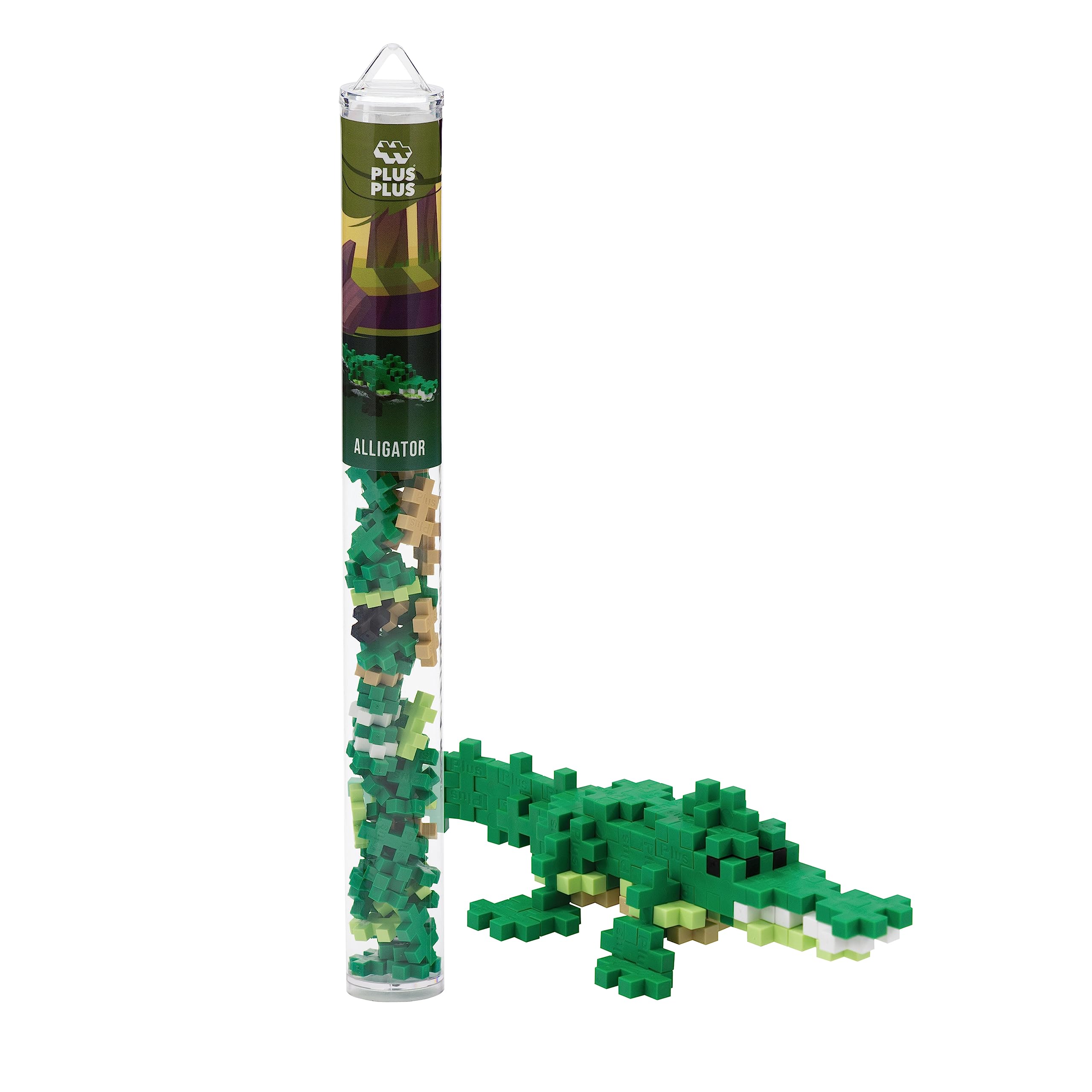 Foto 2 pulgar | Building Block Set Plus Plus 3d Con Forma De Animal De Cocodrilo - Venta Internacional.