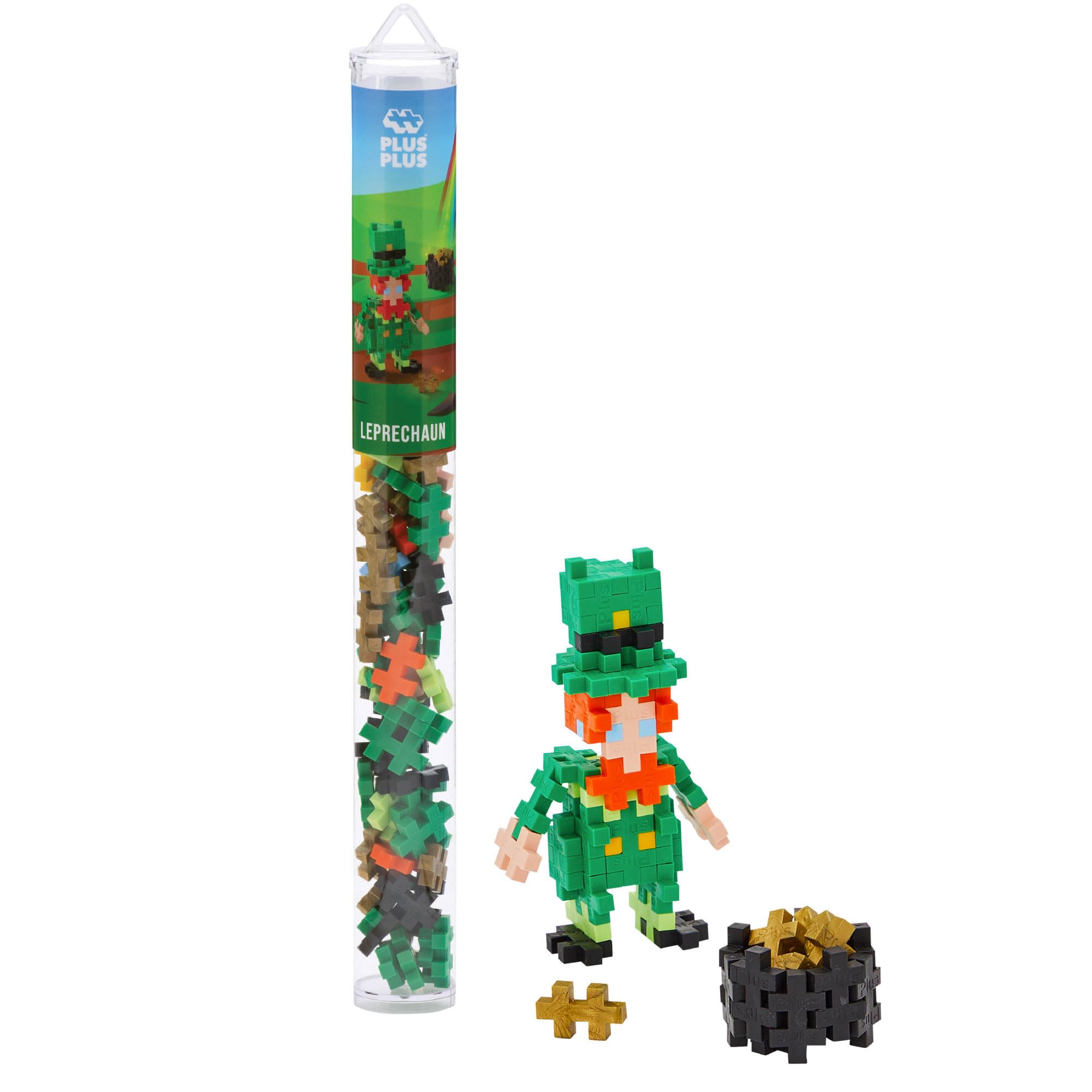 Foto 2 pulgar | Juego De Bloques De Construcción De Rompecabezas 3d Plus Plus Leprechaun Kids 5+ - Venta Internacional.