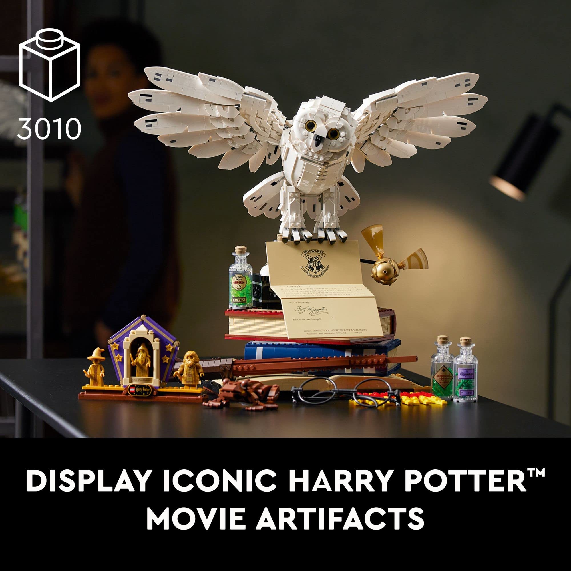 Foto 3 pulgar | Iconos Lego Harry Potter Hogwarts 76391 20 Aniversario - Venta Internacional.