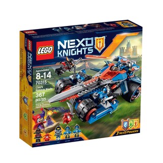 Foto 1 | Kit Lego Nexo Knights Clay's Rumble Blade Con 367 Piezas - Venta Internacional.