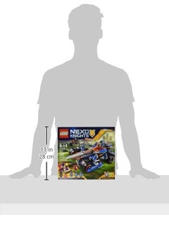 Foto 3 | Kit Lego Nexo Knights Clay's Rumble Blade Con 367 Piezas - Venta Internacional.
