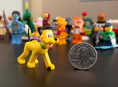 Foto 3 | Minifigura Lego Disney Mickey Y Sus Amigos Pluto 10777 10776 - Venta Internacional.