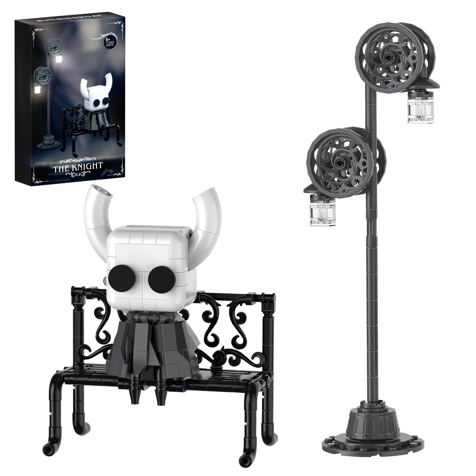 Foto 2 pulgar | Set De Construcción Buildingboat Knight Con Iluminación 329 Piezas - Venta Internacional.