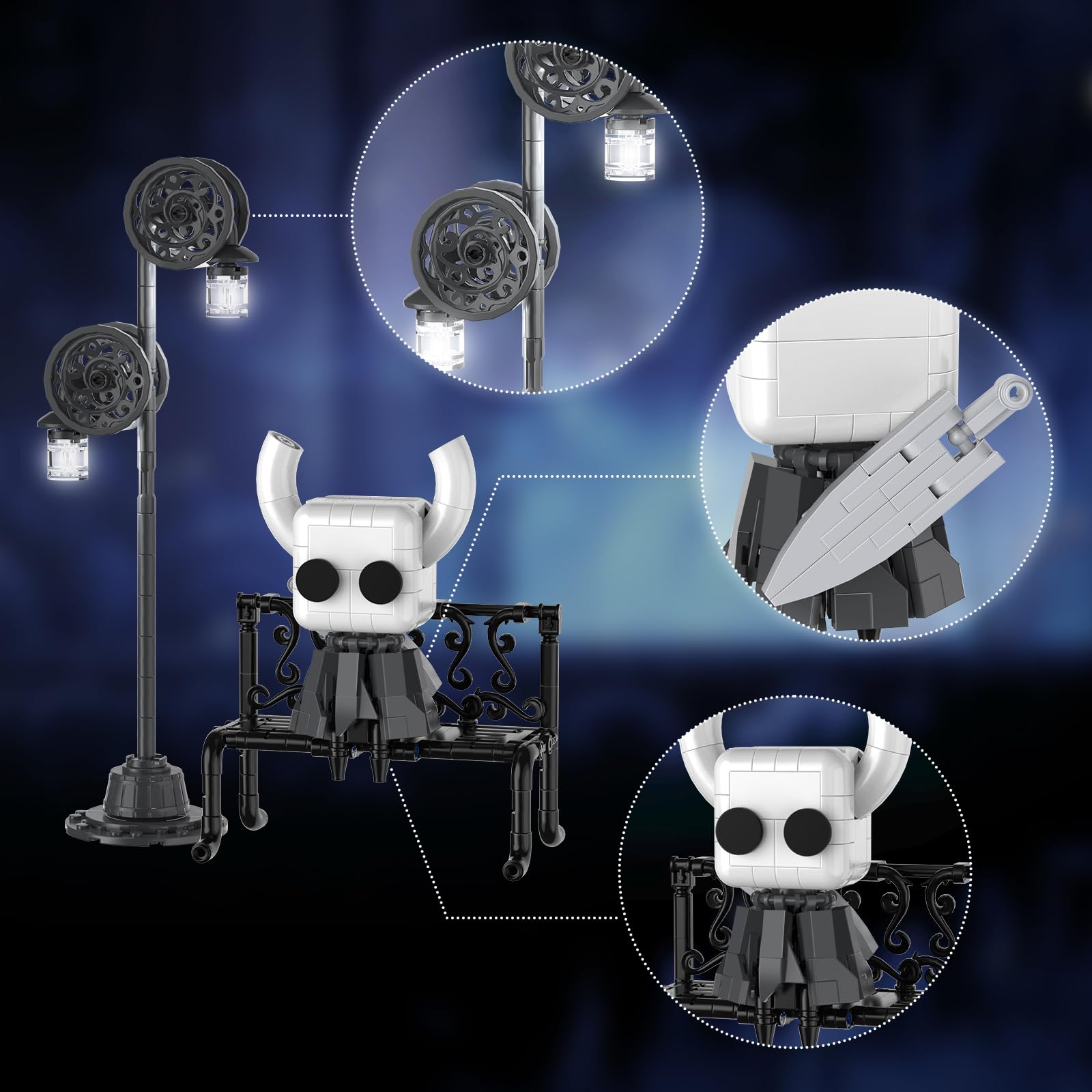 Foto 6 pulgar | Set De Construcción Buildingboat Knight Con Iluminación 329 Piezas - Venta Internacional.