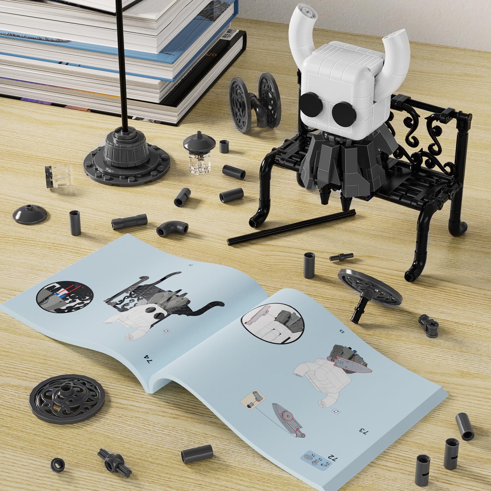 Foto 7 | Set De Construcción Buildingboat Knight Con Iluminación 329 Piezas - Venta Internacional.