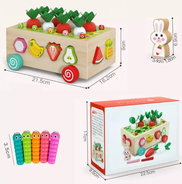 Foto 5 pulgar | Set Educativo Xtellar De Juguete De Granja Montessori Premium Para Niños