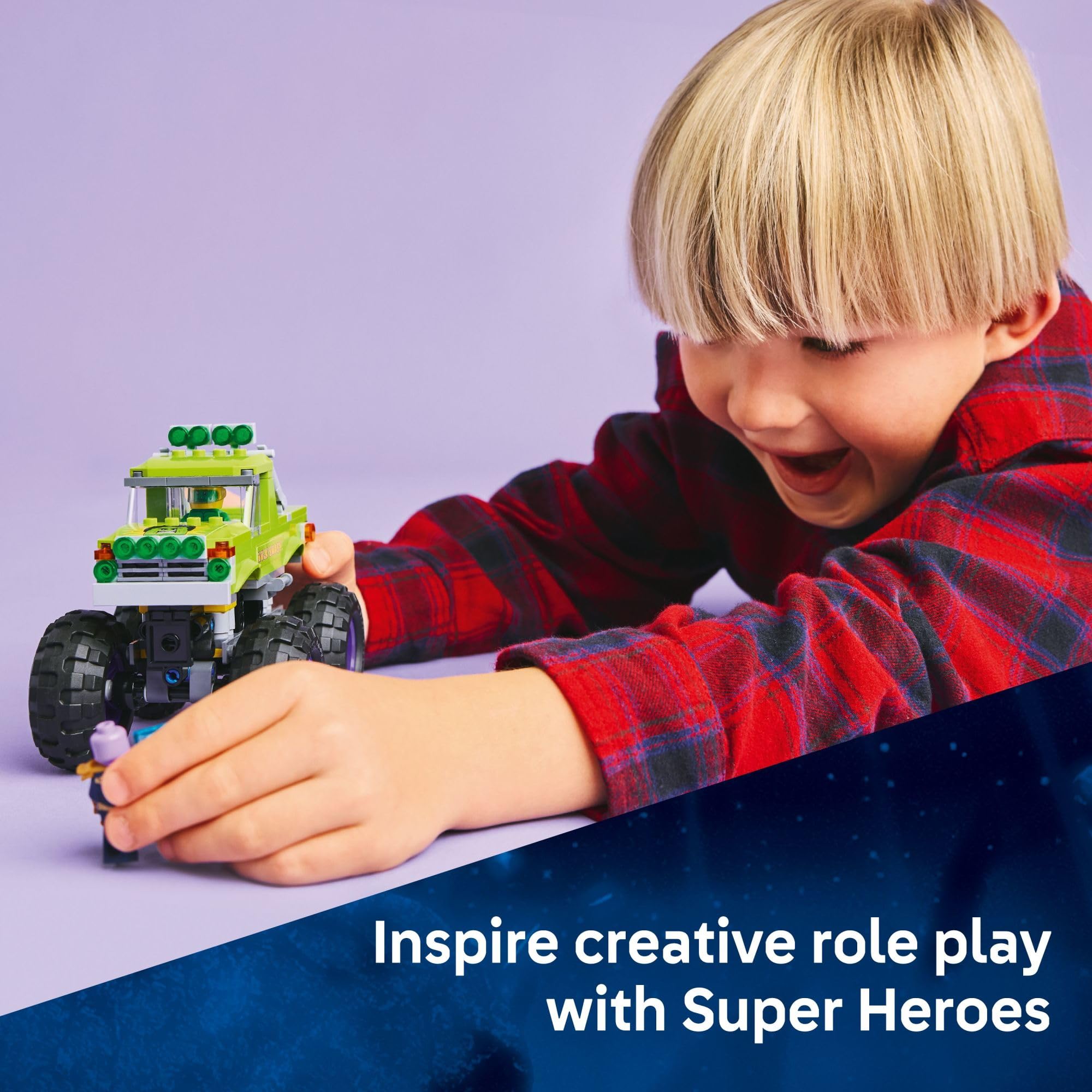 Foto 5 pulgar | Juguete De Construcción Lego Marvel The Hulk Truck Contra Thanos 76312 - Venta Internacional.