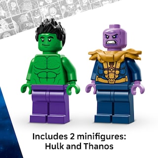 Foto 5 | Juguete De Construcción Lego Marvel The Hulk Truck Contra Thanos 76312 - Venta Internacional.