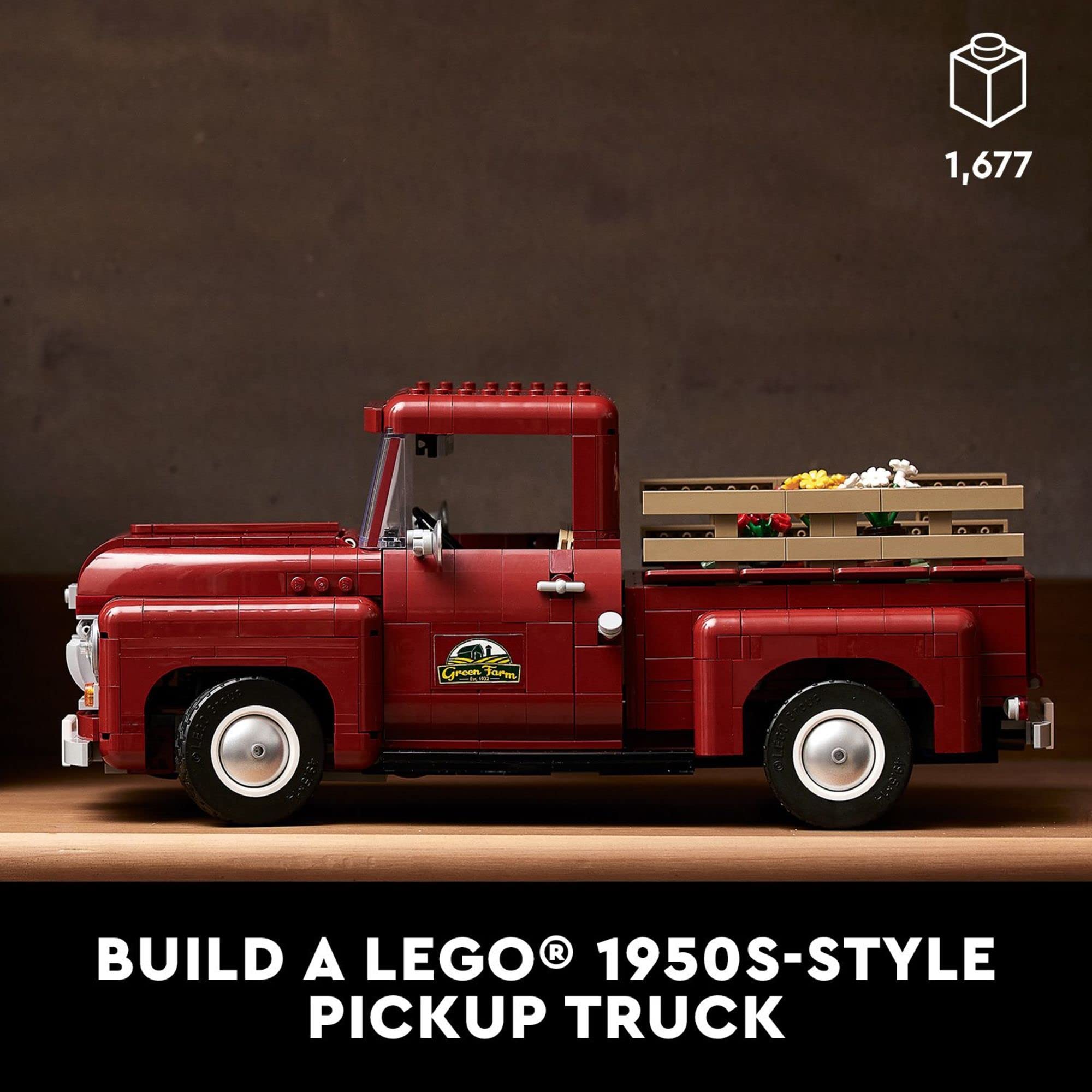 Foto 3 pulgar | Set De Construcción Lego Icons Pickup Truck 10290 Vintage 1950 - Venta Internacional.
