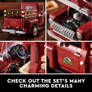 Foto 4 | Set De Construcción Lego Icons Pickup Truck 10290 Vintage 1950 - Venta Internacional.