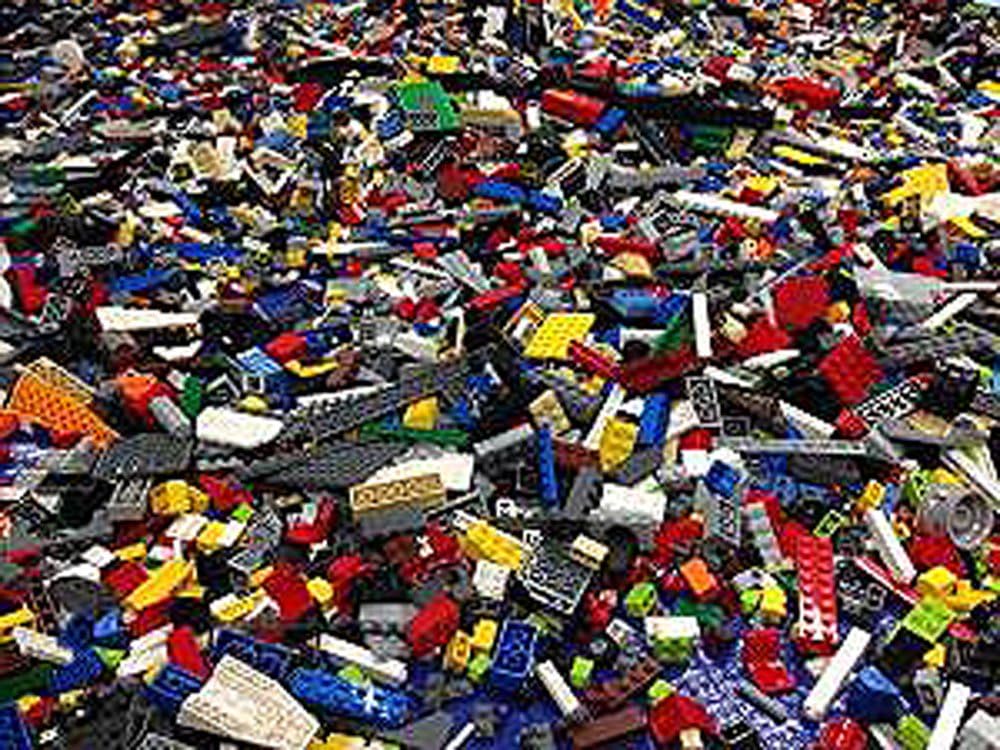 Foto 3 pulgar | Juego De Piezas De Bloques Lego Bricks De 0,45 Kg, Surtido De Piezas Recicladas Y Limpias - Venta Internacional.