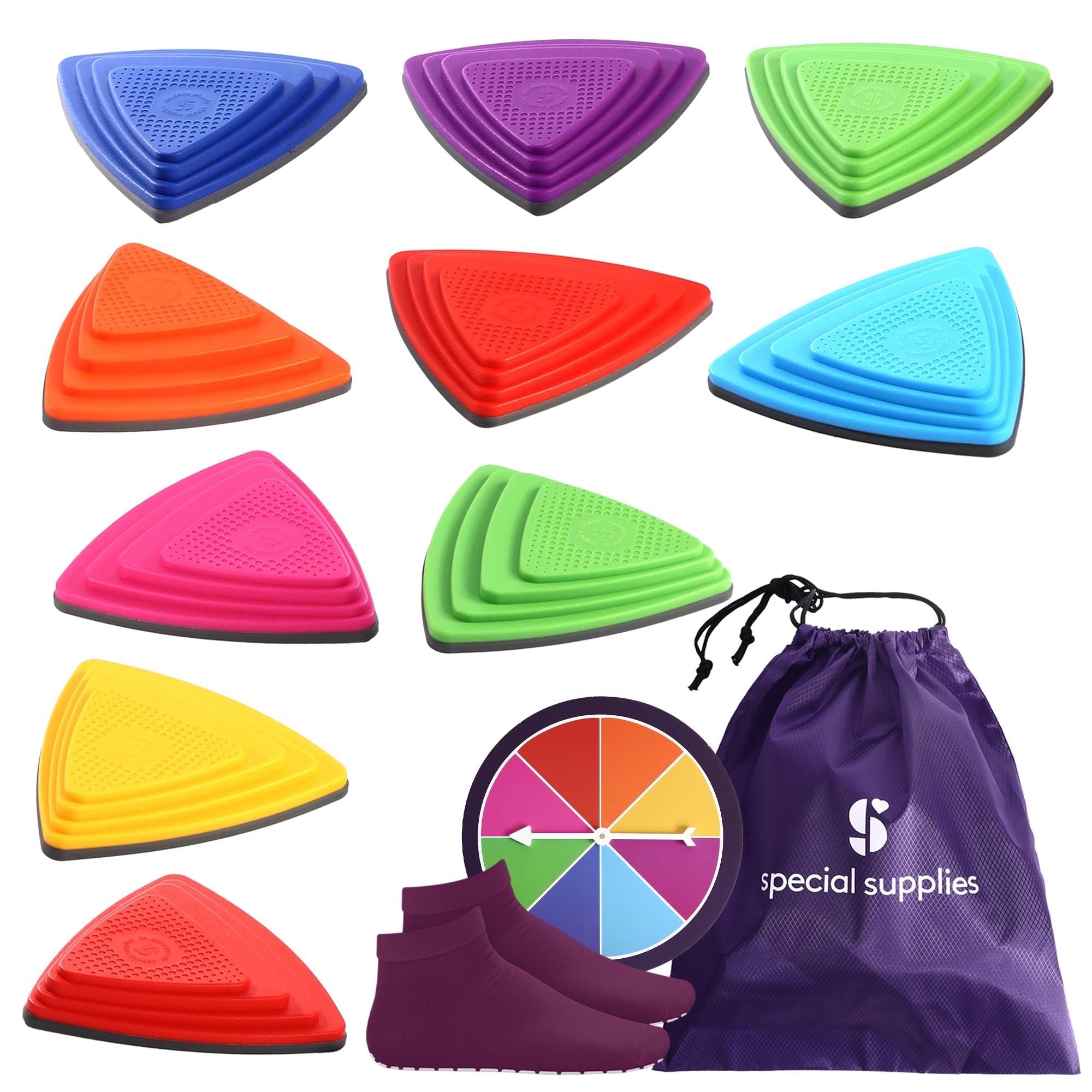 Foto 2 pulgar | Stepping Stones Special Supplies, 10 Bloques De Equilibrio Para Niños - Venta Internacional.