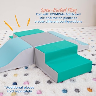 Foto 5 | Pedestal Playset Ecr4kids Softzone Junior Mix N' Match Gris - Venta Internacional.