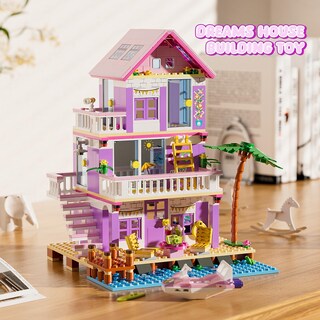 Foto 4 | Set De Construcción Jaeuzkjyda Seaside Villa Beach House Para Niñas De 8 A 12 Años - Venta Internacional.