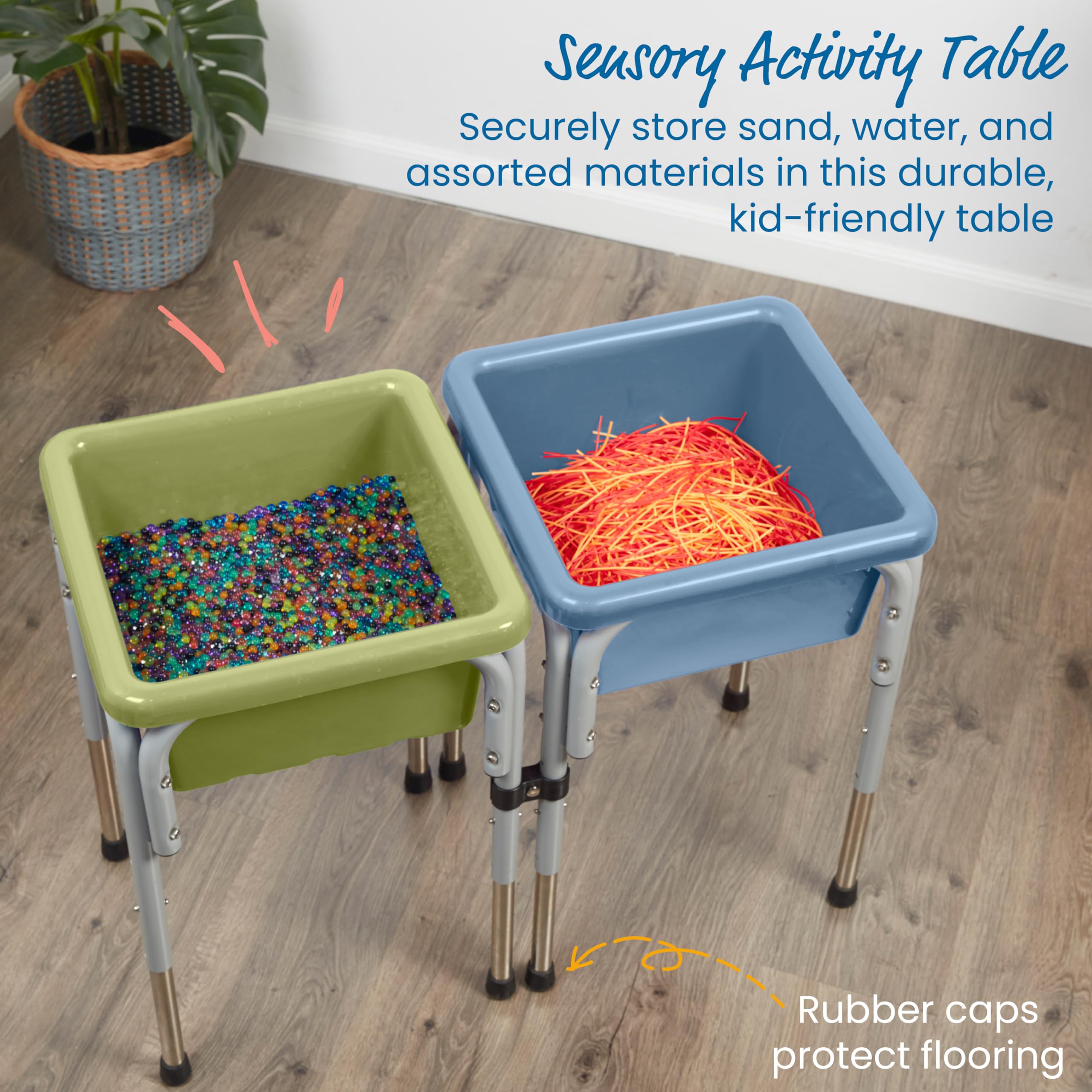Foto 5 pulgar | Mesa De Juego Ajustable Con Arena Y Agua Ecr4kids De 2 Estaciones - Venta Internacional.