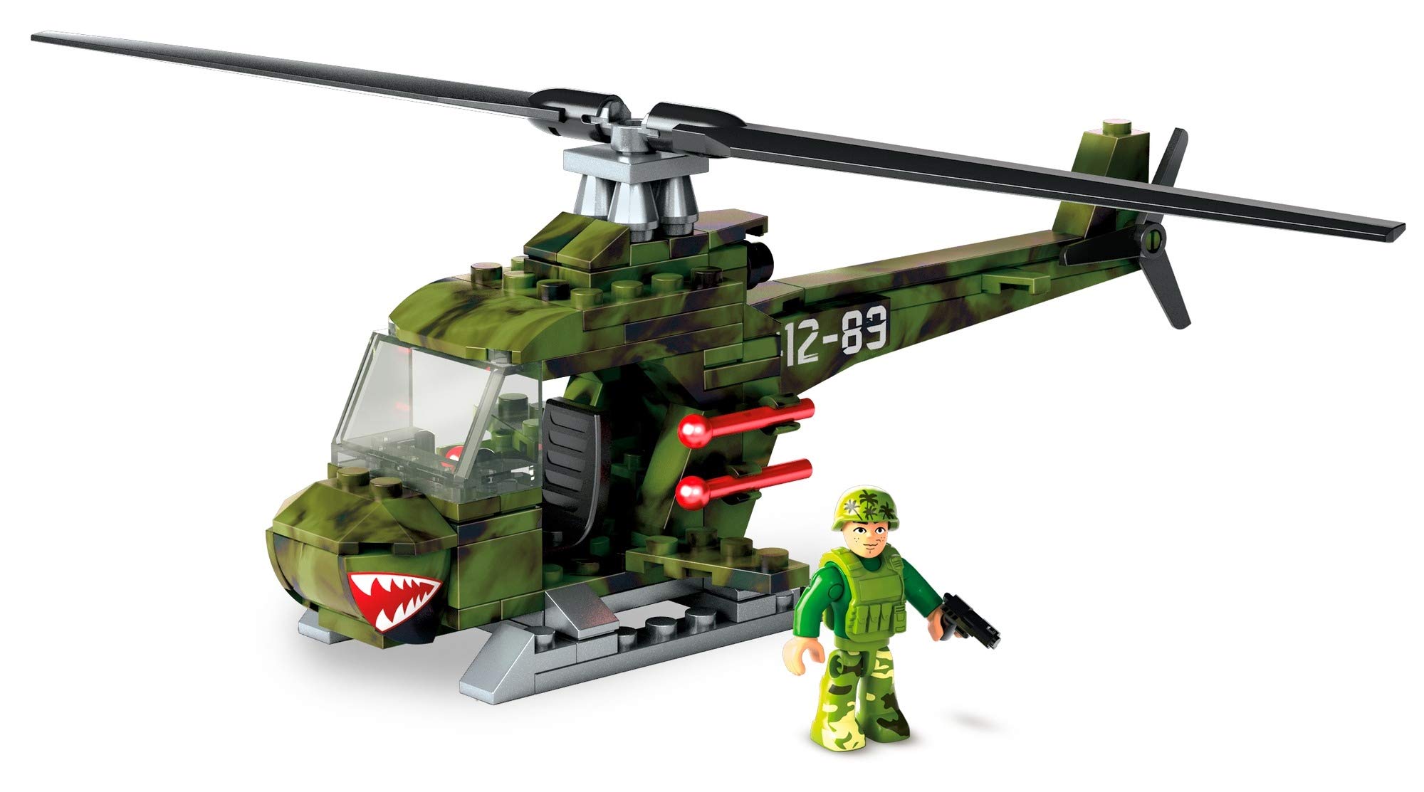 Foto 2 pulgar | Set De Construcción De Helicópteros De Juguete Mega Construx Copter Rescue - Venta Internacional.