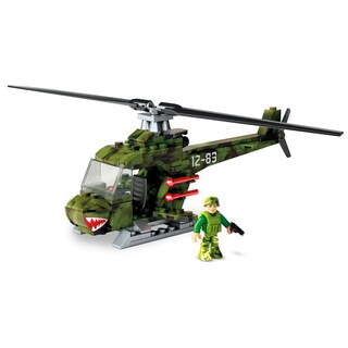 Foto 2 | Set De Construcción De Helicópteros De Juguete Mega Construx Copter Rescue - Venta Internacional.